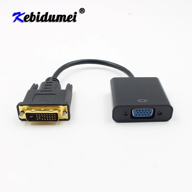 Адаптер DVI для PS3 PS4 ТВ ПК 24 + 1 25 контактов 1080P мужской VGA женский|Кабели VGA| |
