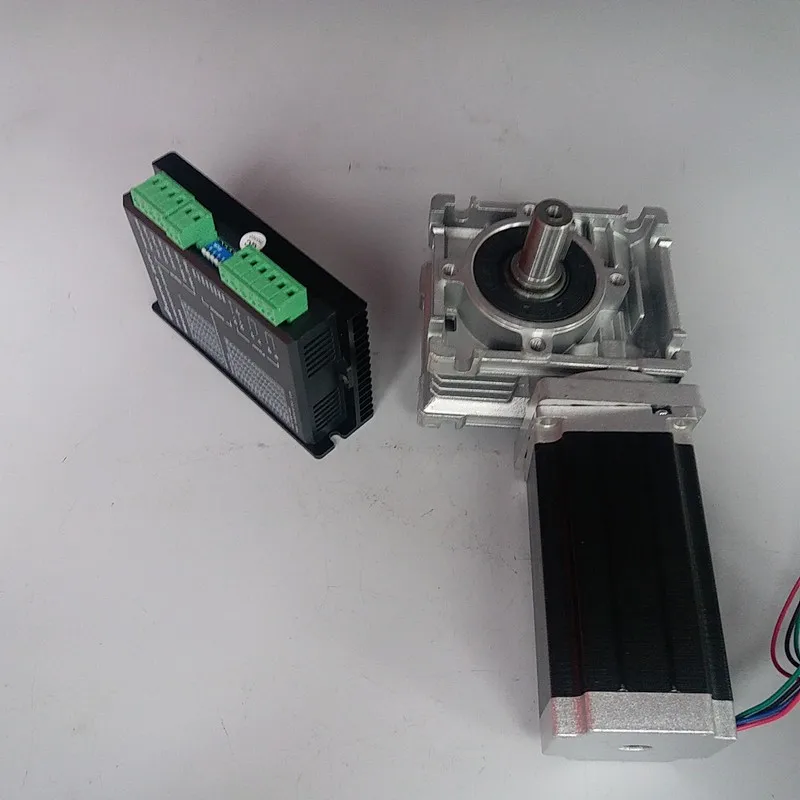 1: 1 RV040 редуктор скорости червячной коробки передач RV40 18 мм драйвер шагового