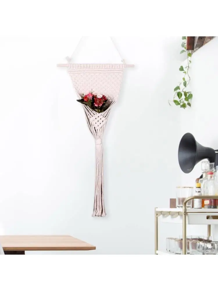 

Настенный подвесной баскетбольный дизайн, Плетеный гобелен, макраме, настенный подвесной домашний декор 517E