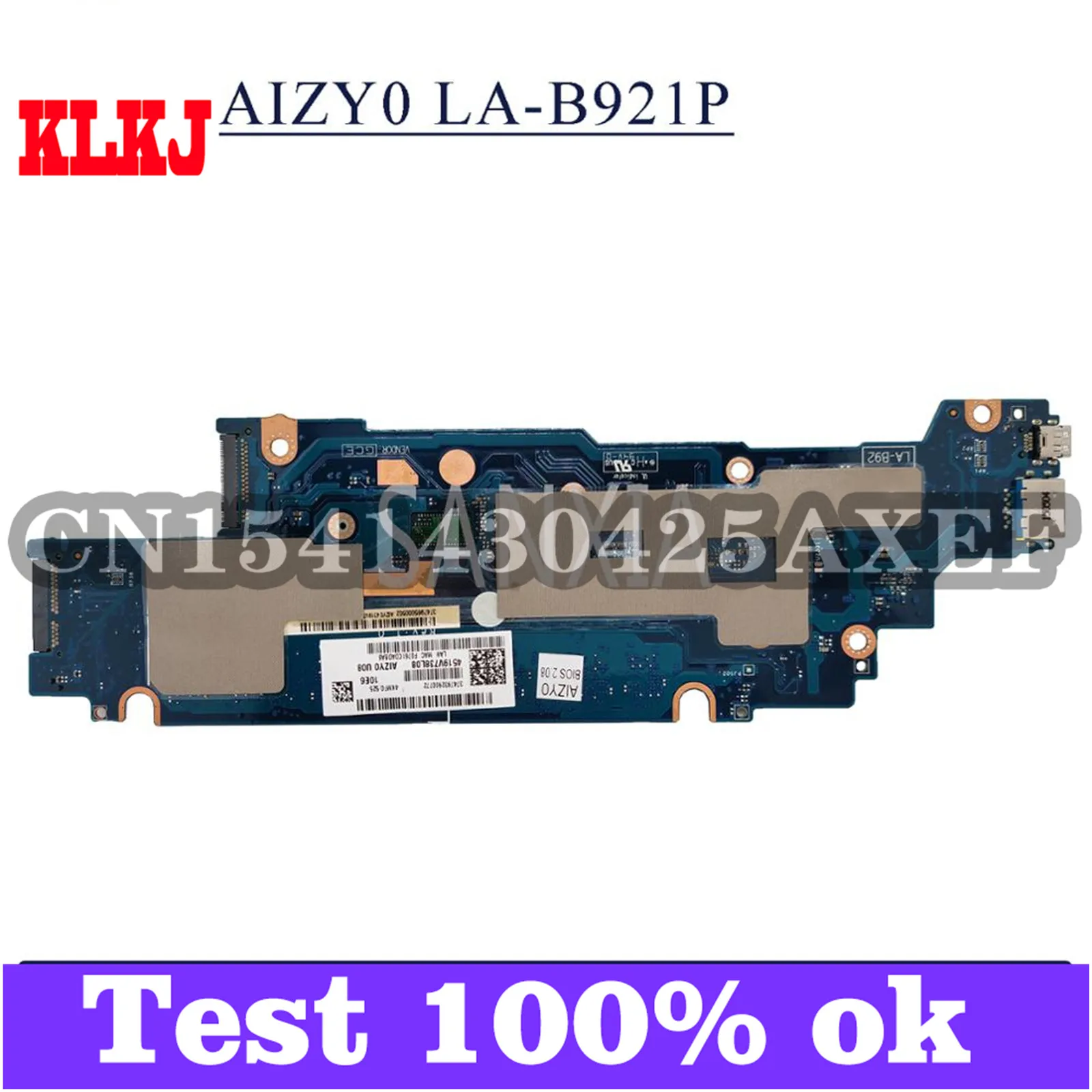

KLKJ AIZY0 LA-B921P Laptop Motherboard For Lenovo YOGA 3-11 Original Mainboard 8GB-RAM M-5Y71 CPU