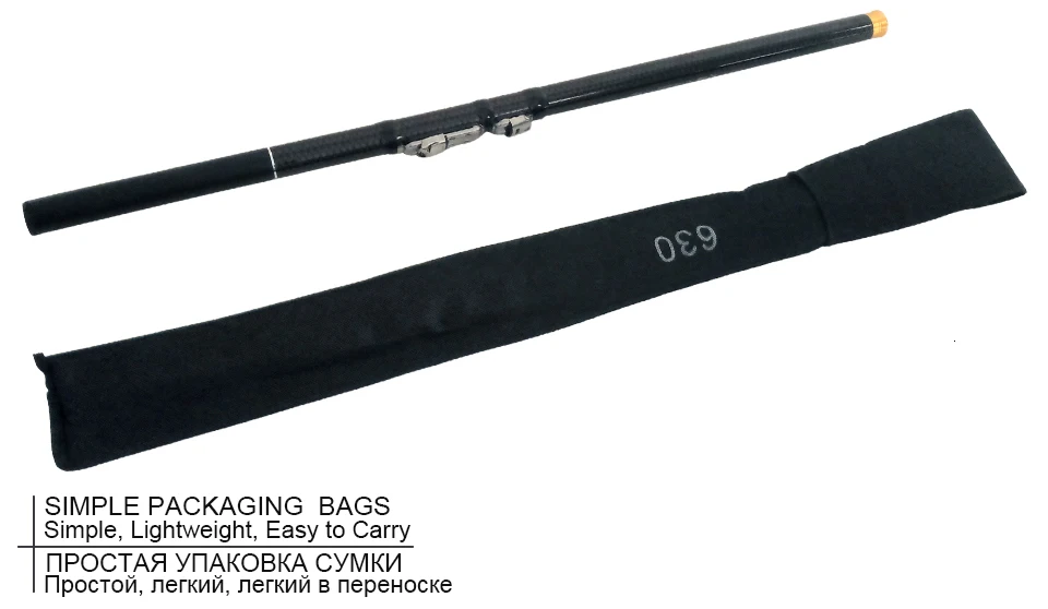 K8356 30T углеродного волокна 2,7/3,6/4,5/5,4/6,3 м телескопическая удочка Портативный Itaiwan Удочка ручной ультра легкий поток полюс