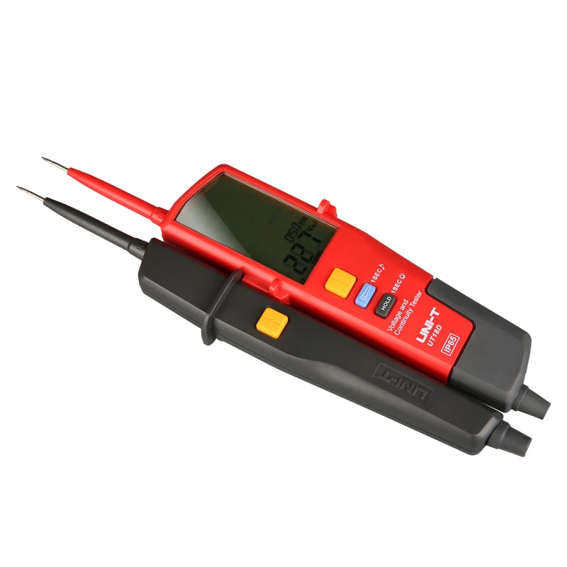 UNI-T Цифровой вольтметр UT18B UT18D AC DC Напряжение Continunity тестер 690V ЖК-дисплей Дисплей 3
