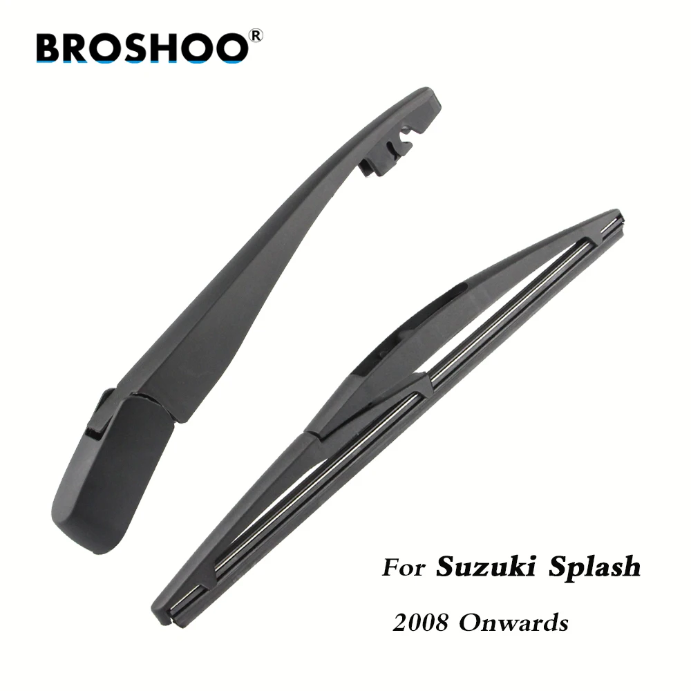 

BROSHOO Car Rear Wiper Blades Back Windscreen Wiper Arm For Suzuki Splash Hatchback (2008 Onwards) 255mm,Windshield Car Styling