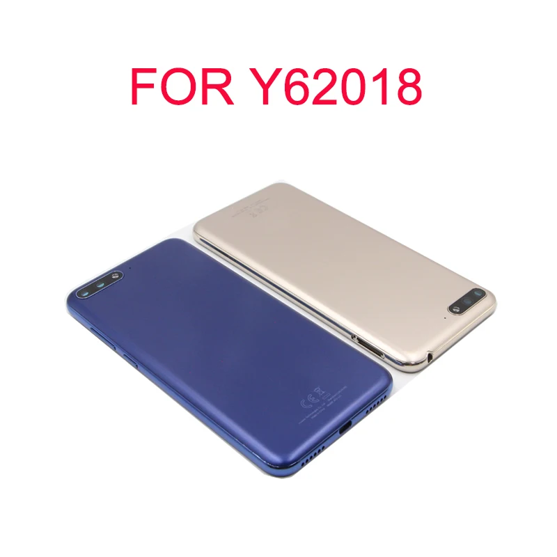 Оригинальное качество Y6 2018 задняя крышка батарейного отсека корпуса для Huawei Prime