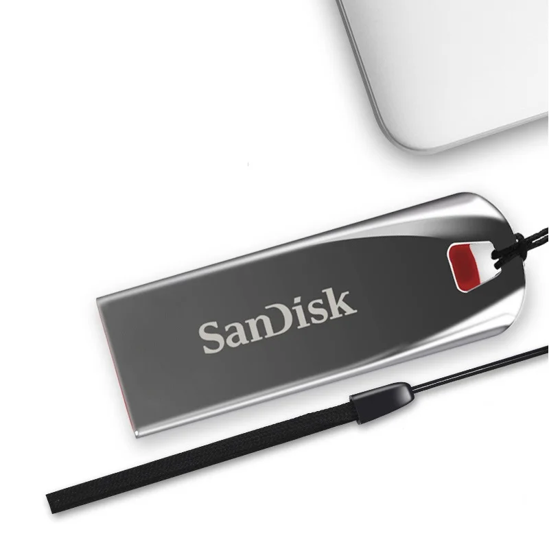 Двойной Флеш накопитель SanDisk оригинальный CZ71 флэш USB 2 0 64 ГБ 32 оперативной памяти 16