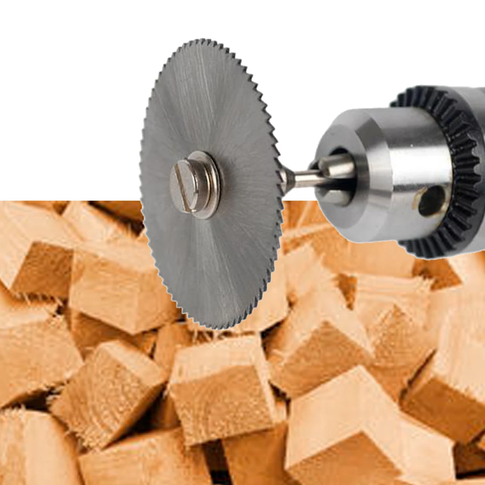 

6pcs/set Mini HSS Circular Saw Blade Rotary Tool For Metal Cutter Power Tool Set Wood Cutting Discs Drill Mandrel Cutoff