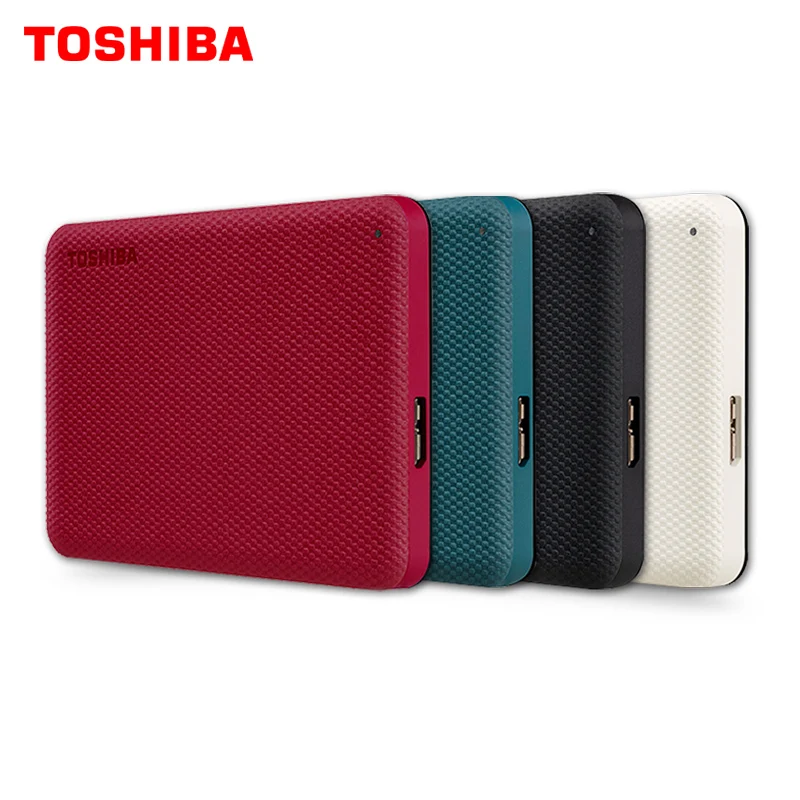 TOSHIBA-disco duro externo Canvio ADVANCE, dispositivo de almacenamiento de 2,5 pulgadas, 1TB/2TB/4TB, portátil, USB 3,0, HDD