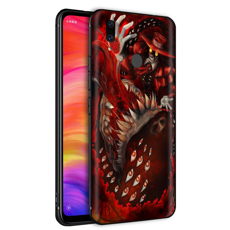 Мягкий ТПУ чехол YIMAOC Alucard Hellsing для Xiaomi Redmi mi Note MAX 3 6 6A 7 mi6 mi8 9 se a1 a2 Pro Lite go pocophone