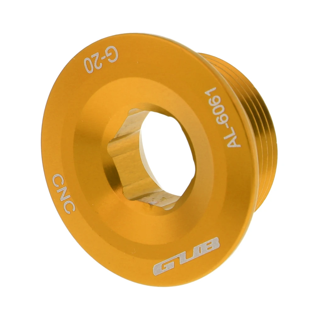 Прочный алюминиевый крепежный болт рукоятки для SHIMANO 590 596 XT Chainwheel - Цвет: Gold