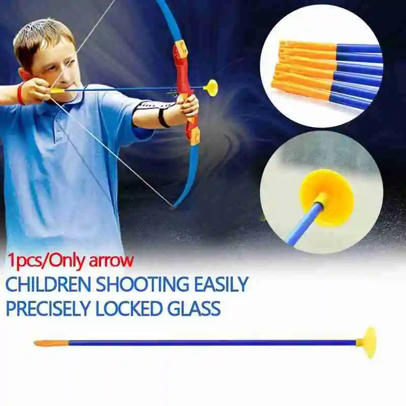 

1 Pcs Outdoor Sports Shooting Accessories Plastic Safety Sucker Arrow Bows Arrows Accessories Shooting Toy Bows