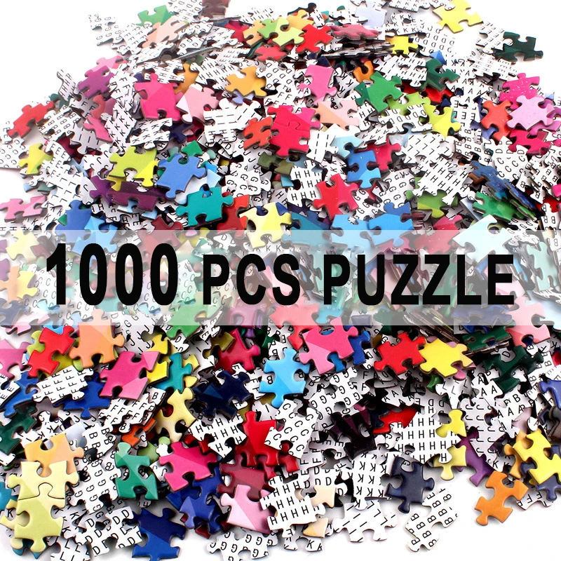 

Puzzle 1000 pcs/set MINI Jigsaw Puzzles Geometrical Earth Moon Educational Toys for Kids/Adults Christmas Gift Reduce Stress Toy