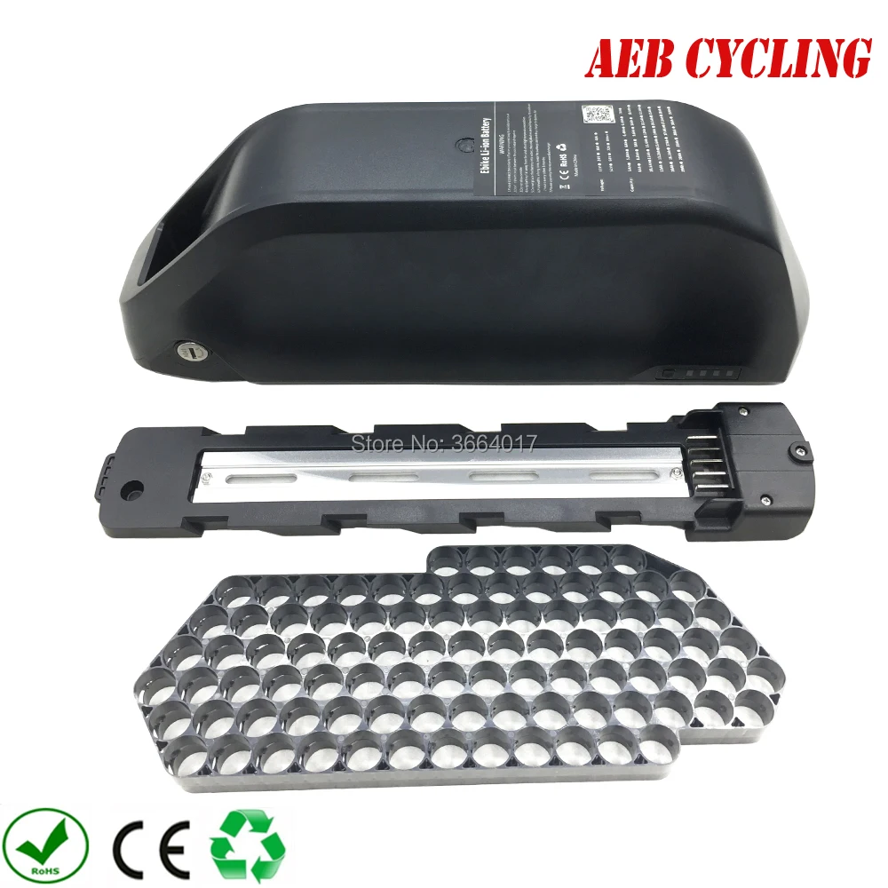 

Free shipping jumbo shark polly down tube ebike battery case DP-9 91Pcs 18650 cells ebike battery case for e-mtb battery