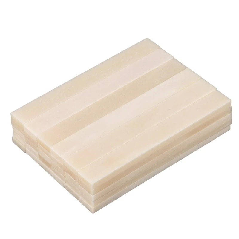 

3pcs Acoustic Guitar Bone Nut Saddle Blanks Guitar Natural Buffallo Bone Nut Blank 90*4*11mm