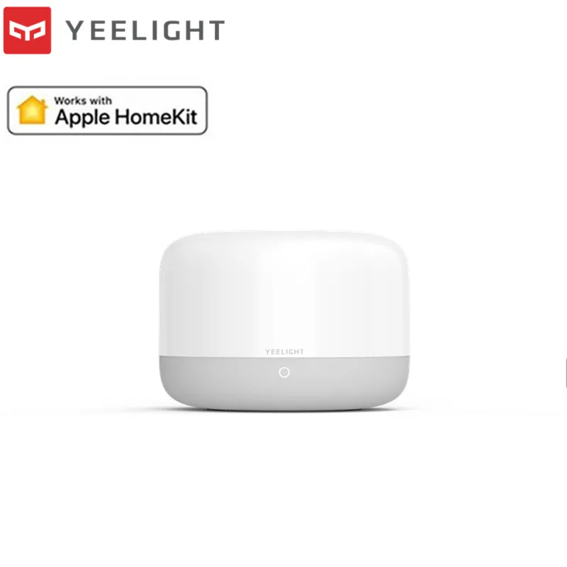 Xiaomi Yeelight YLCT01YL цветной светодиодный прикроватный светильник Интеллектуальный Диммируемый ночник RGB приложение управление Поддержка Apple HomeKit