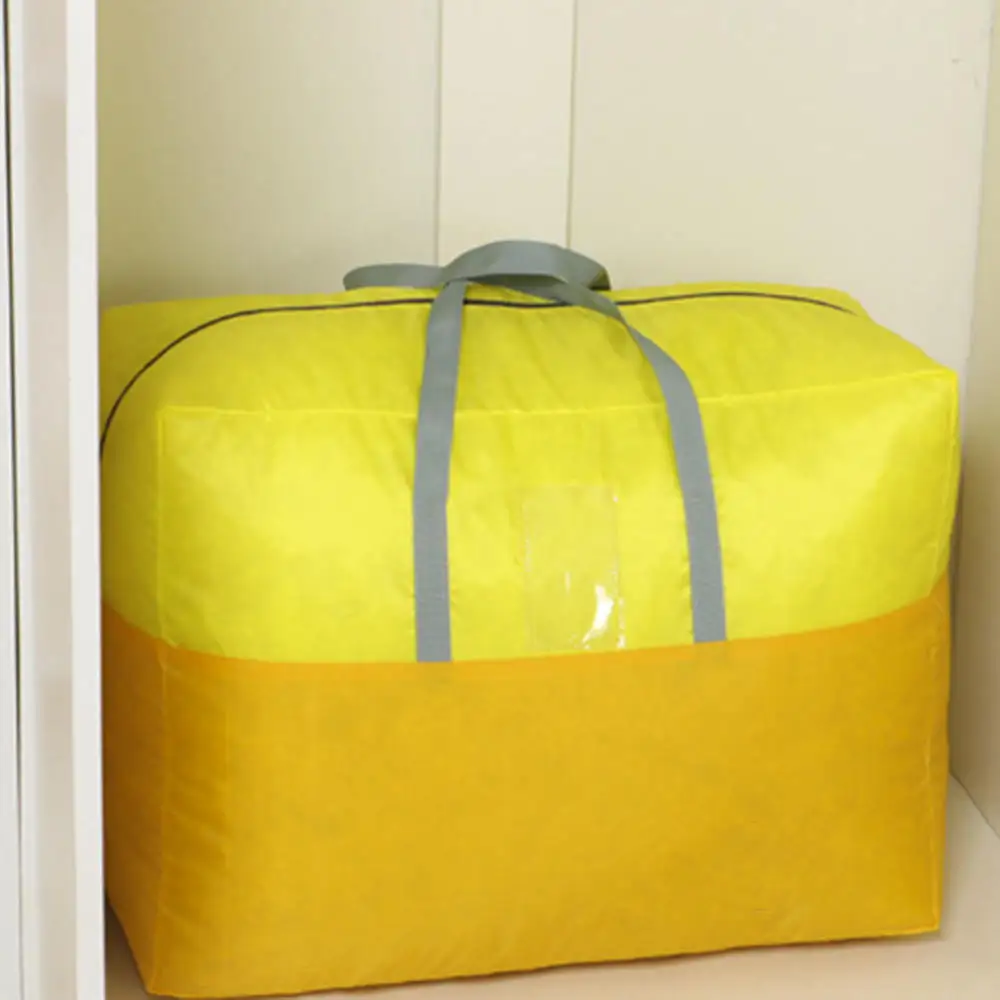 Portable Folding Clothes Tidy Case Large Stackable Non-woven Box Sundries Storage Dust Bag Quilt Blanket Pillow Home | Дом и сад