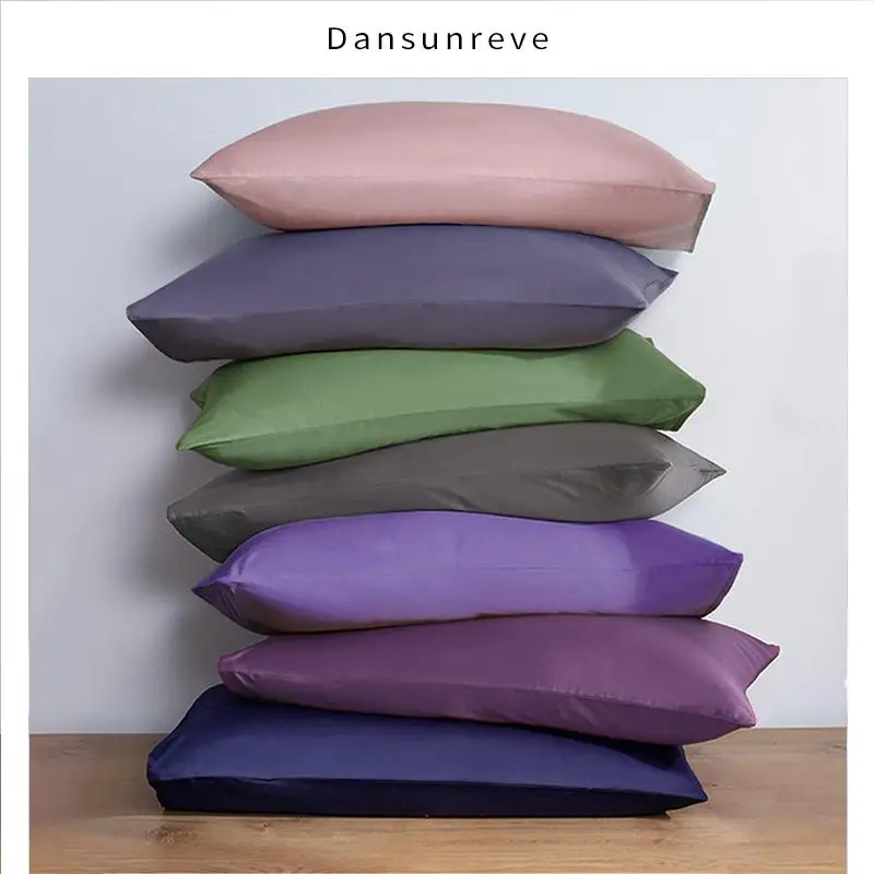 Dansunreve чехол для подушки 1 шт. дешевый/удобный однотонный подушки| |