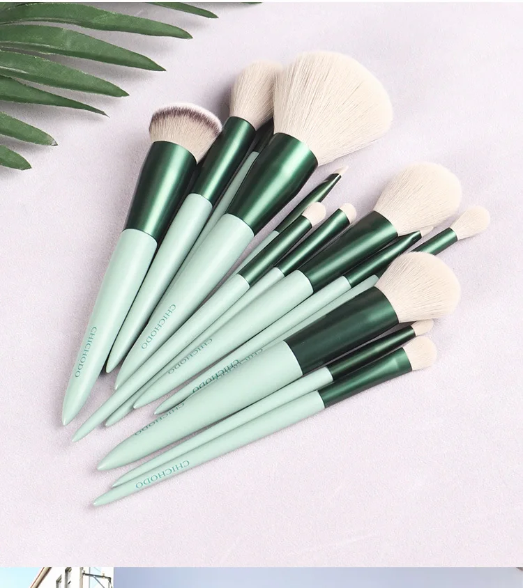 

Набор кистей для макияжа, профессиональные высококачественные для начинающих, для теней, подводки, подводки, основы для бровей, пудры, косме...