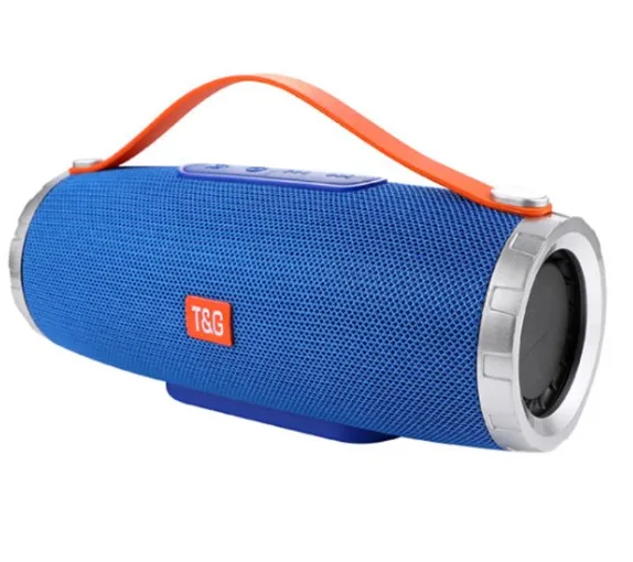 TG-109blue TG109 тканевый беспроводной bluetooth динамик оливковый стерео 3D бас безопасный спортивный портативный bluetooth динамик с микрофоном телефон - Цвет: TG-109blue