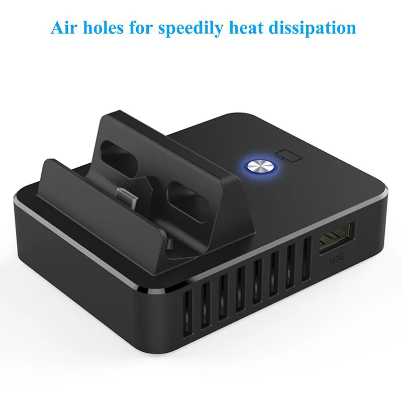 Портативная док станция для Nintendo Switch охлаждающая NS HDMI адаптер ТВ 4K зарядная