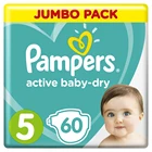 Подгузники Pampers Active Baby-Dry 1116 кг, размер 5, 60 шт.
