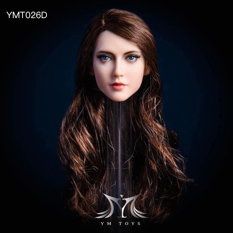 Скульптура головы Анны YMToys YMT026 масштаб 1/6 экшен-фигурка | Игрушки и хобби