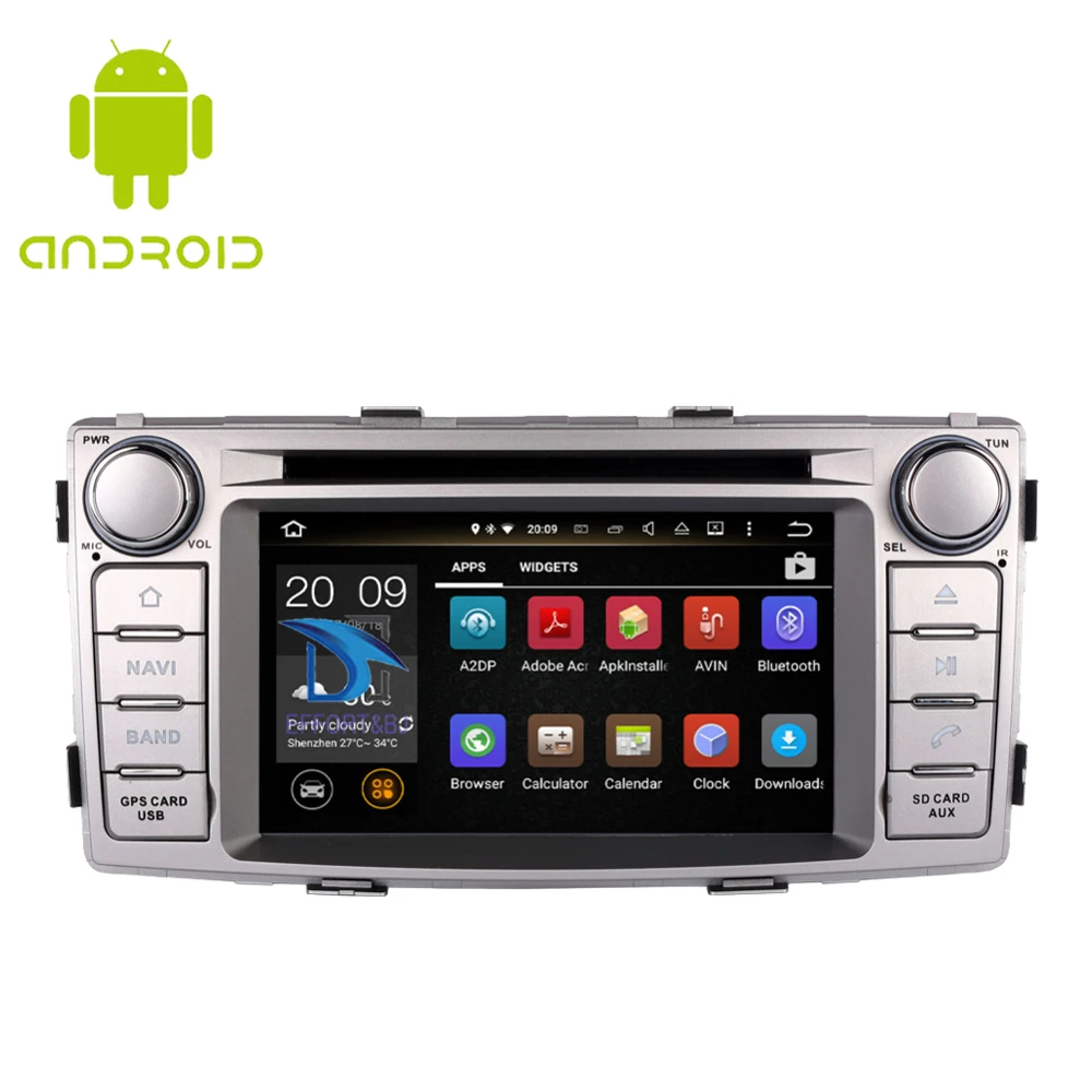 

Android Car GPS Navigation Head Unit For Toyota Hilux 2012 2013 2014 2015 Auto Radio Stereo Multimedia DVD Player WiFi DVR