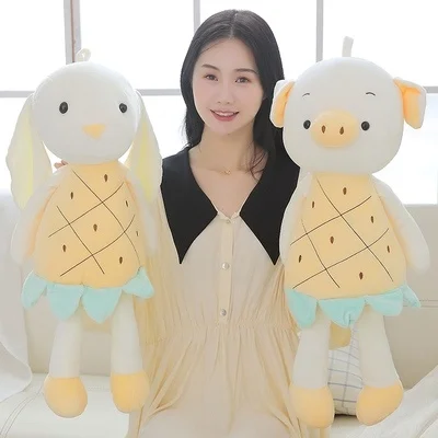 35 см 45 детская Милая фруктовая свинья плюшевая игрушка кукла комфортная Ragdoll