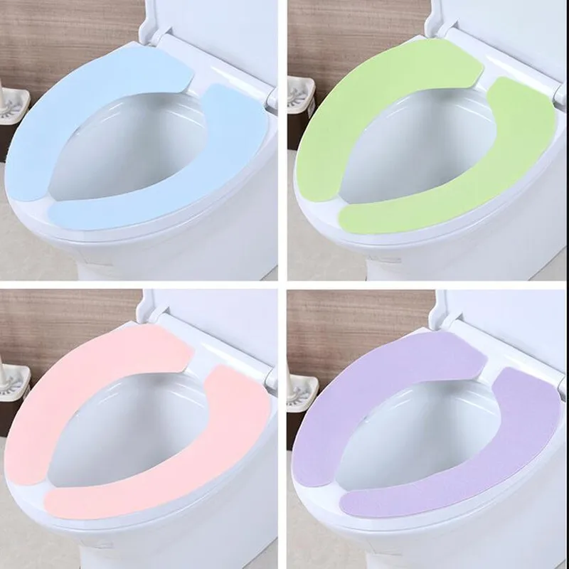 1 пара путешествие отель коврик для туалета с клейким основанием супер мягкие