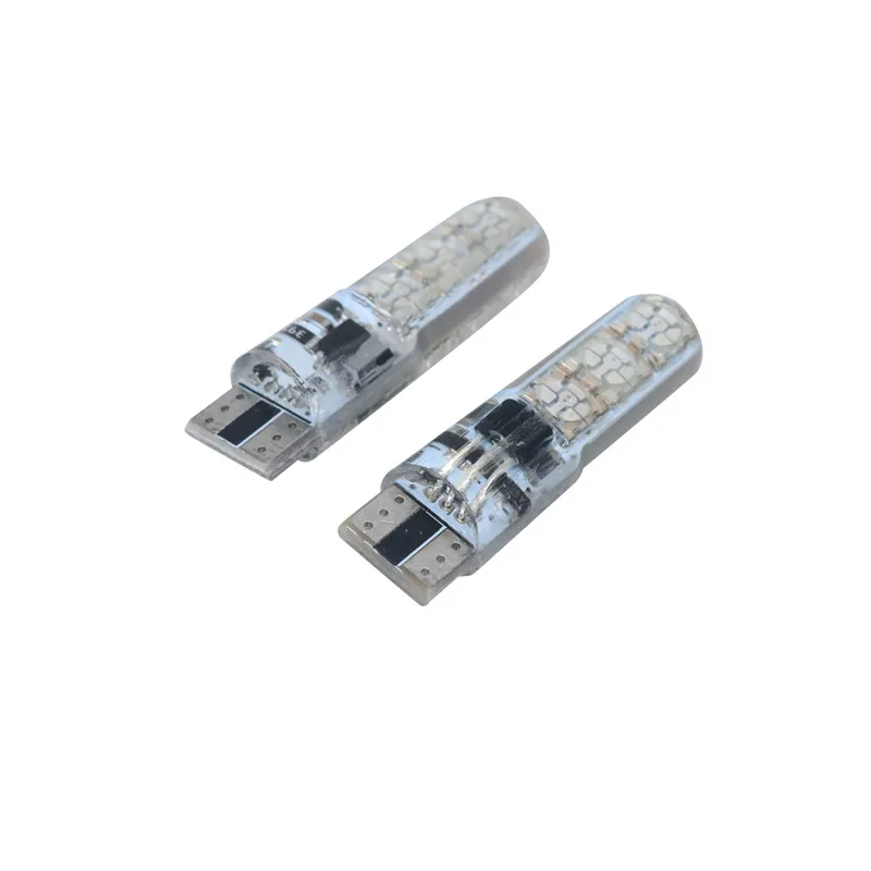 2 шт./компл. светодиодный светильник для автомобиля T10 RGB костюм с пультом