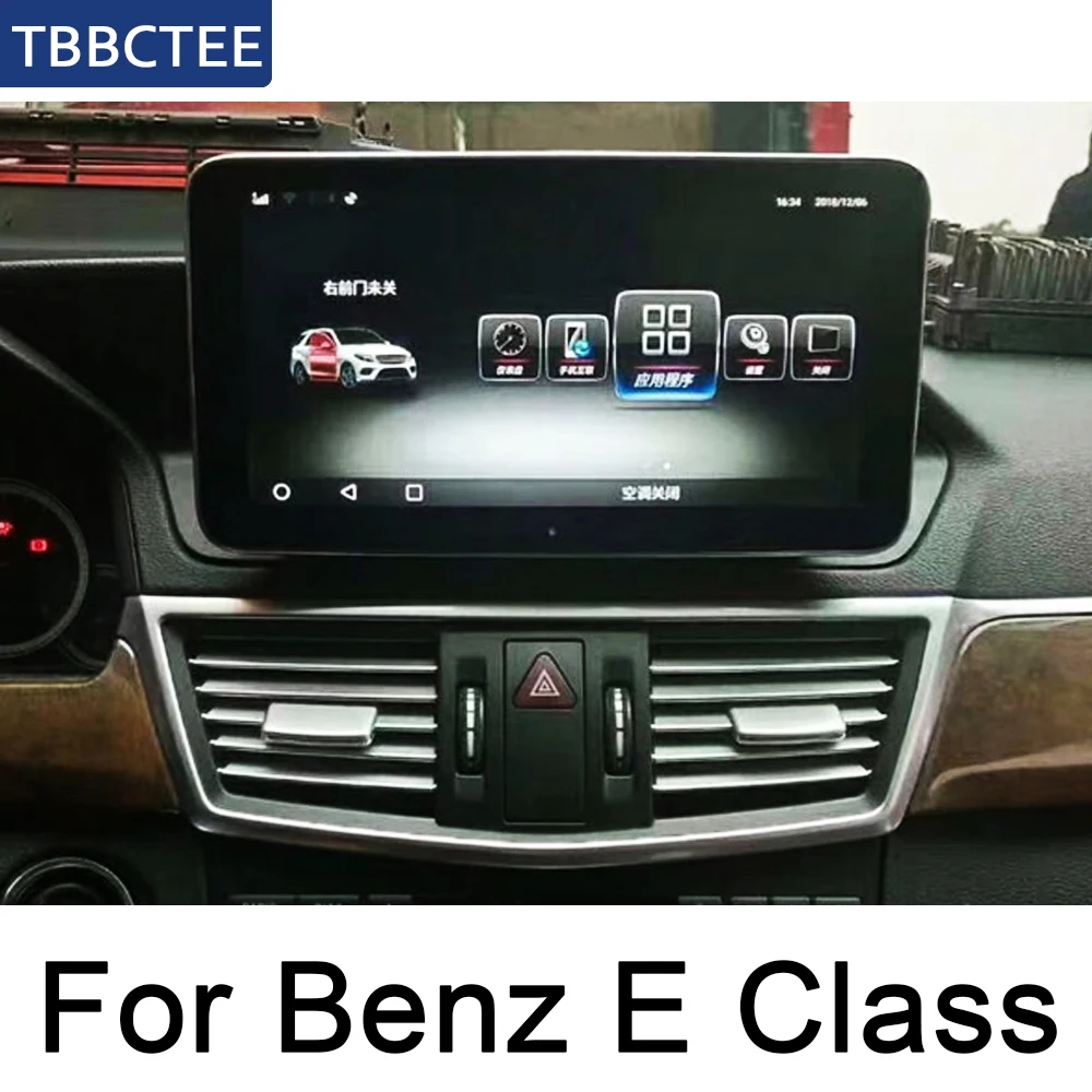 Для Mercedes Benz E Class 2014 ~ 2016 NTG Автомобильный мультимедийный плеер Android радио gps стерео