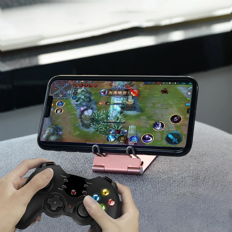 2 шт Мобильный Кронштейн Стенд держатель телефона складной алюминиевый сплав