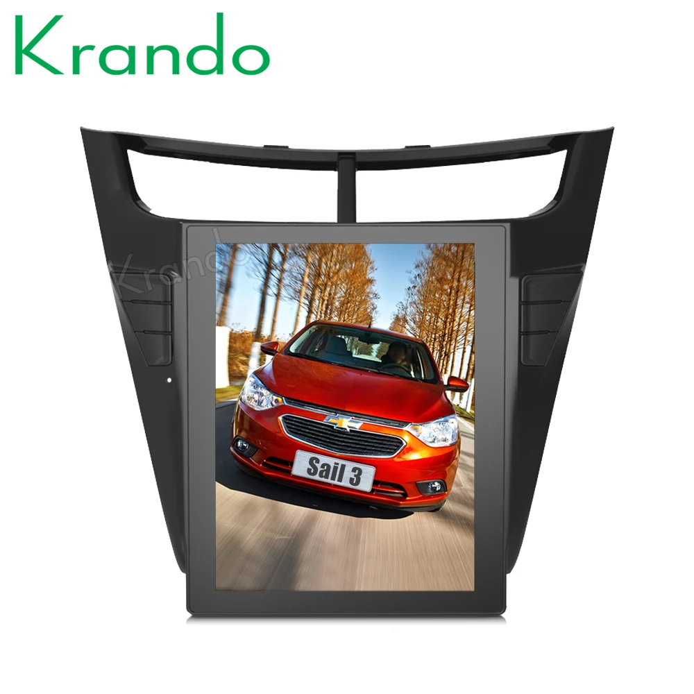 Автомагнитола с вертикальным экраном Krando dvd радио Android 9 0 10 4 дюйма Тесла bluetooth для