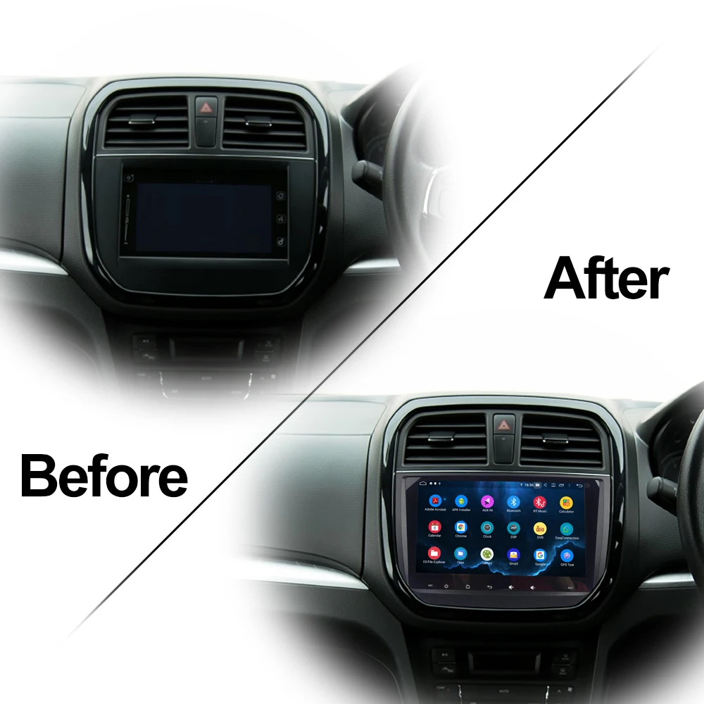 Автомагнитола Owtosin мультимедийный видеоплеер навигация GPS Android 9 0 для Maruti Suzuki Vitara