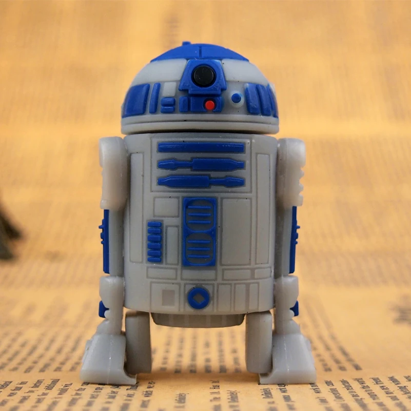 Флеш накопитель USB 2 0 в стиле Звездных войн храбрости R2D2 32 ГБ 64 ГБ|USB