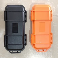 1pc edc outdoor small waterproof container key case waterproof anti fall shockproof usb cable knife gadget tool storage box