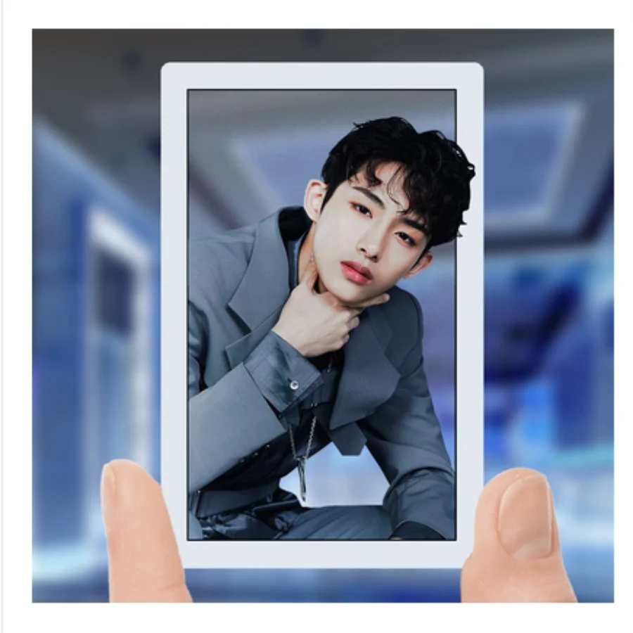 WINWIN Kpop NCT WAYV ПВХ четкая фото карта Winwin десять снять Фотокарта Hendery Kun HD Коллекционная карта - Цвет: WINWIN
