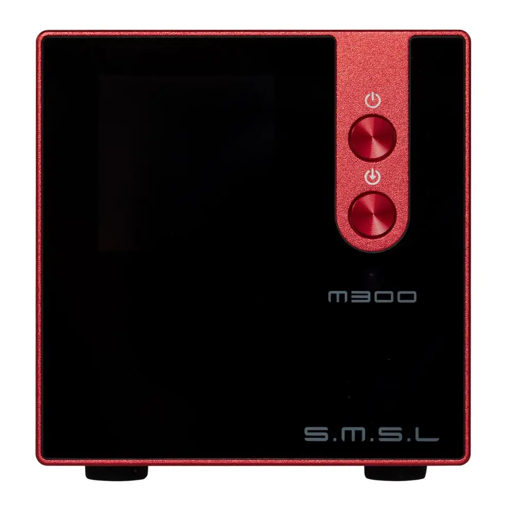 Новая версия SMSL M300 MKII HiFi аудио DAC красный AK4497 Native DSD512 оптический/коаксиальный/USB