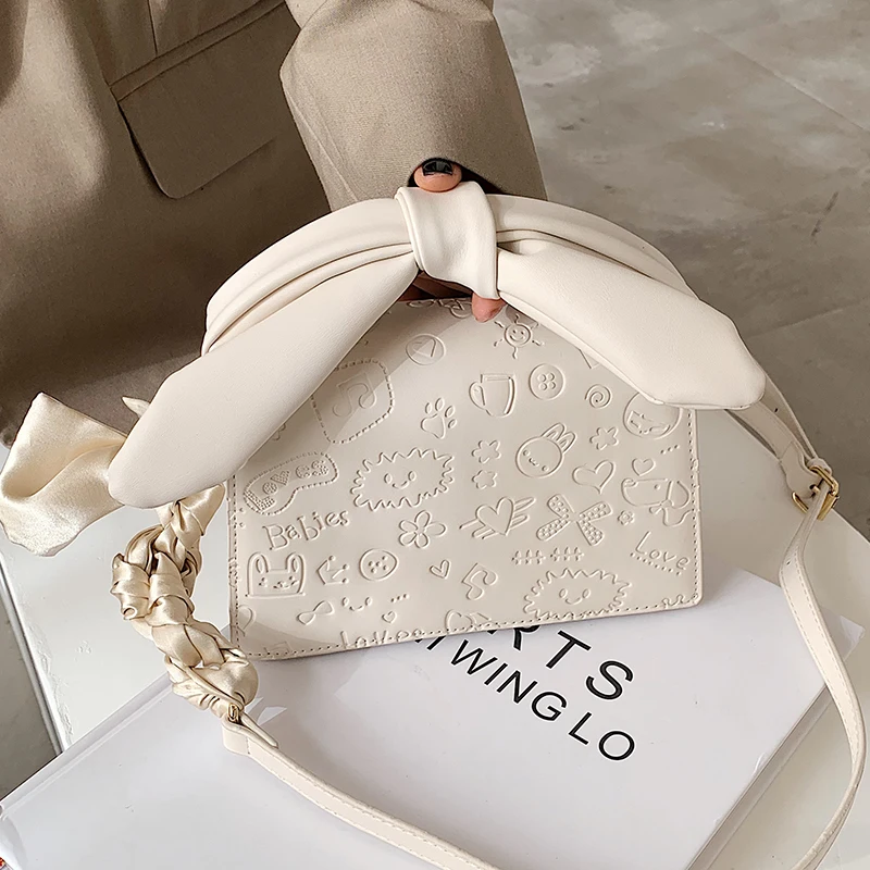 

Niche Design Popular All-match Western-style Handbags 2021 New Fashion Crossbody Hot Models Portable Square Bag Width: 20cm