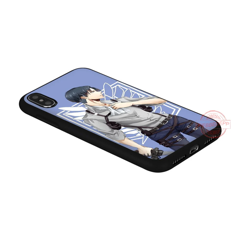 WEBBEDEPP Attack Titan Мягкий силиконовый чехол для телефона iPhone 5 6 7 8 Plus X XS XR max. 11 11peo 11proMax |