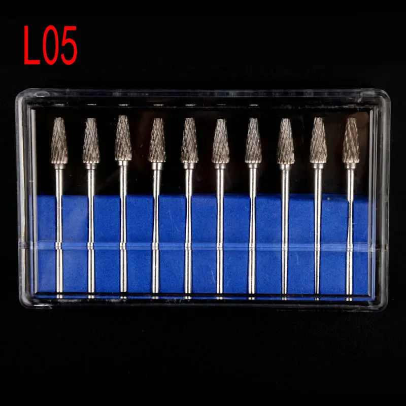 10 шт. Стоматологическая лабораторный Полировальный Инструмент дрели Ассорти