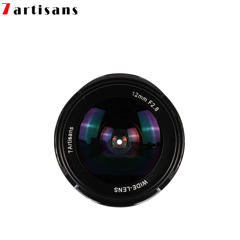 7artisans 12 мм F2.8 MF Ультра широкоугольный основной объектив для Sony E/Fuji XF/Canon EOS-M/Olympus и