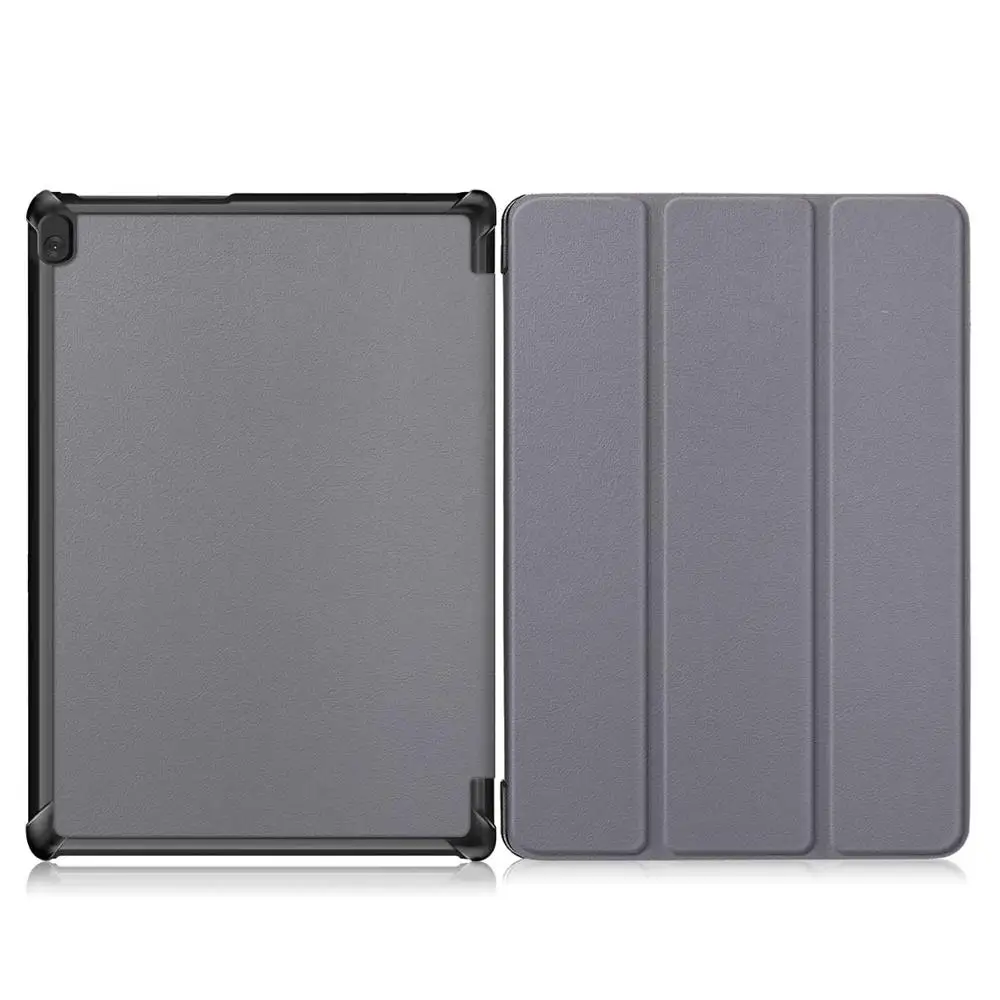 M10-KST-Gary Чехол для lenovo tab M10 планшет для M10 TB-X605F TB-X605L TB-X505F крышка чехол+ подарок - Цвет: M10-KST-Gary