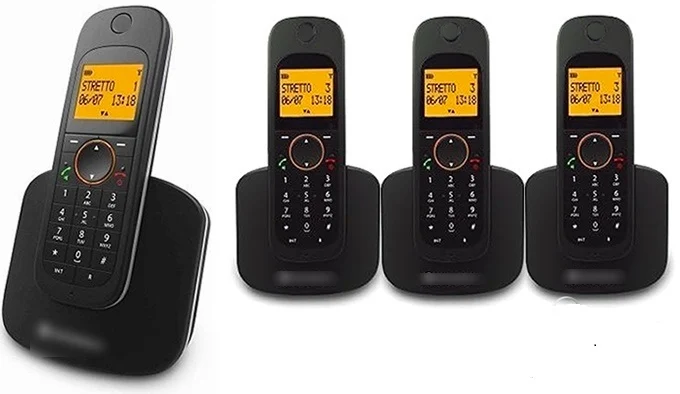 Беспроводной телефон для дома и офиса хенд фри стационарный фиксированной