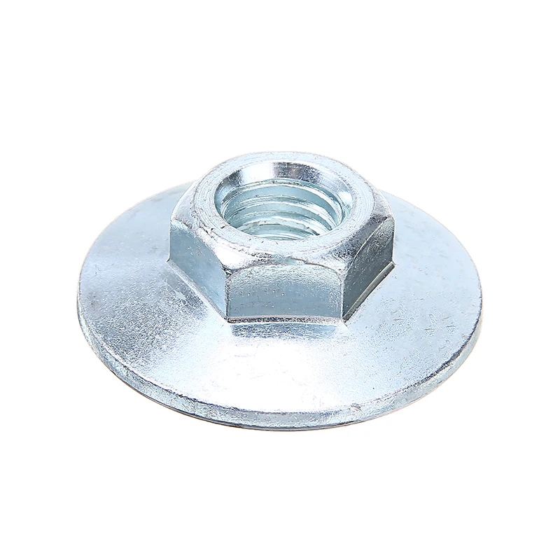 

Металлическая Шестигранная Фланцевая гайка M14, быстросменная блокировочная пластина, Фланцевая гайка, сменная угловая шлифовальная машина, диск, крепежная гайка, инструмент