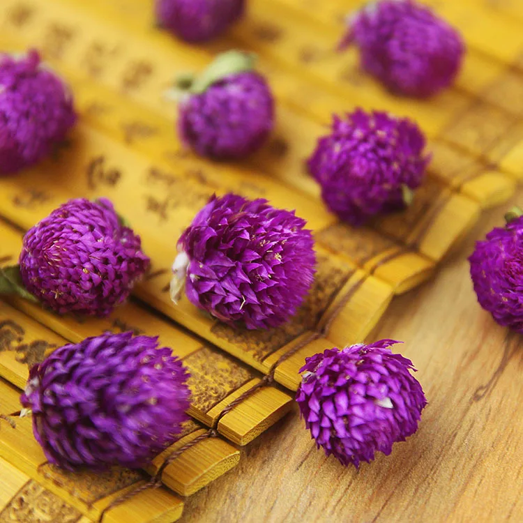 

Пурпурные бутоны гомфрены шаровидной 10/20/50 г, естественно высушенные цветы, прессованные цветы «сделай сам», украшение на день рождения/Рож...