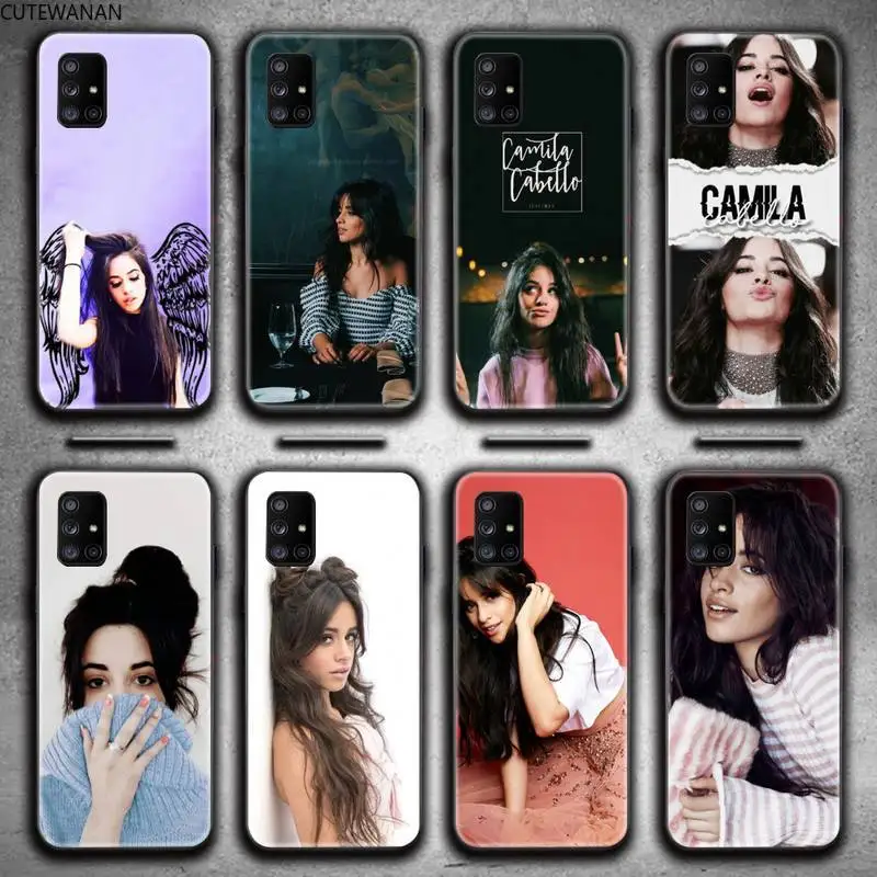 

AMERICA Camila Cabello SINGER Phone Case For Samsung Galaxy A21S A01 A11 A31 A81 A10 A20E A30 A40 A50 A70 A80 A71 A51