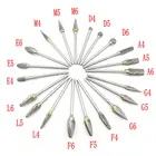 2,35 мм хвостовик, карбид вольфрамовой стали, фреза, роторный инструмент, заусенцы, двойная Алмазная огранка, роторные инструменты для полировки зубов