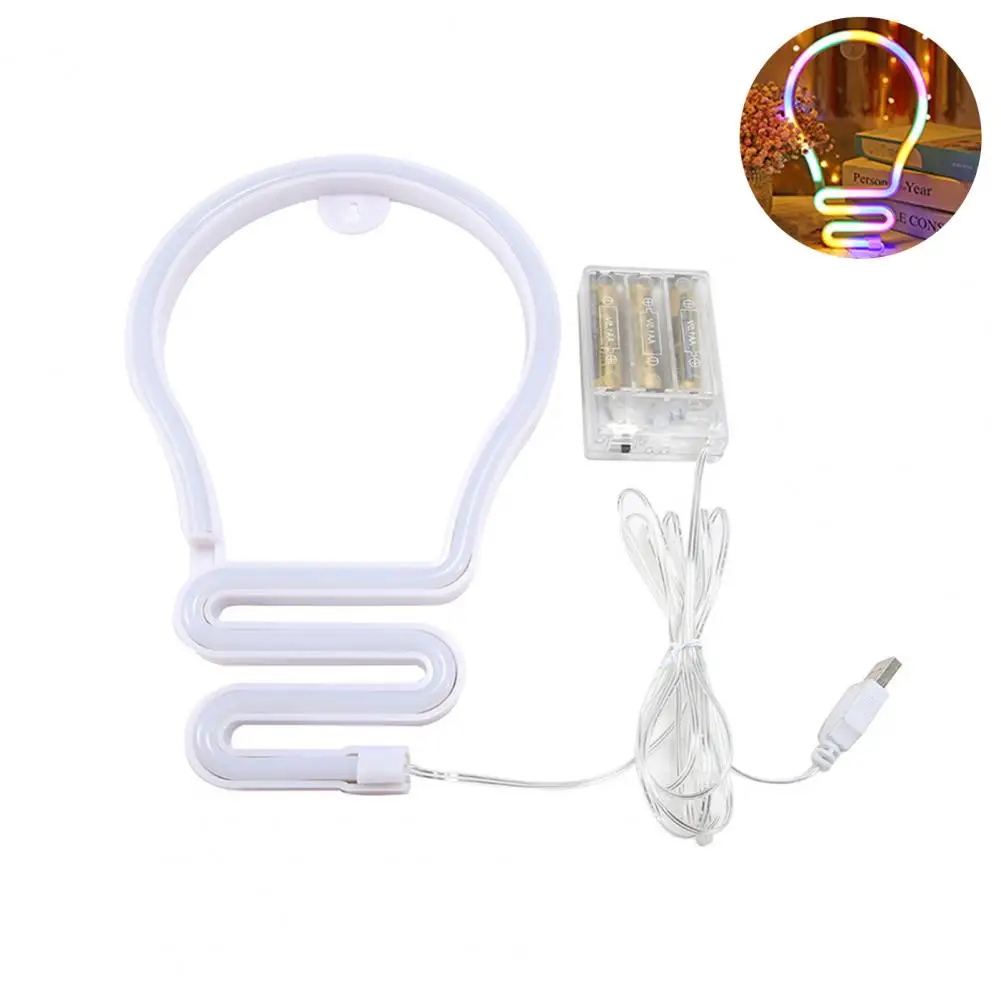 

LED Night Light Romantic Colorful Plastic Bulb Shape LED Light for Home Bedroom Decor Fairy Lights Luminary Holiday lighting