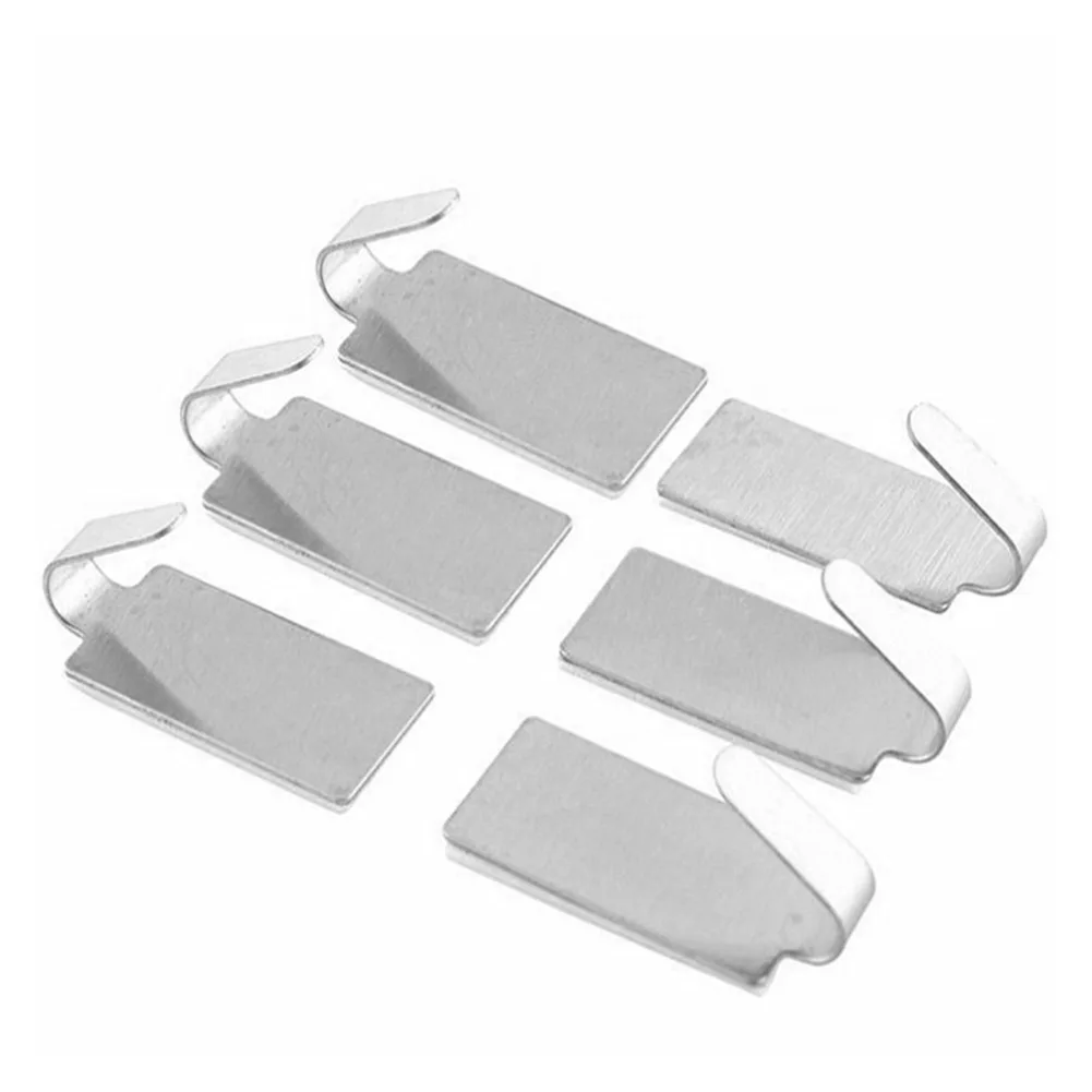 6 шт. крючки из нержавеющей стали не оставляющие следов с сильным клеем | Дом и сад