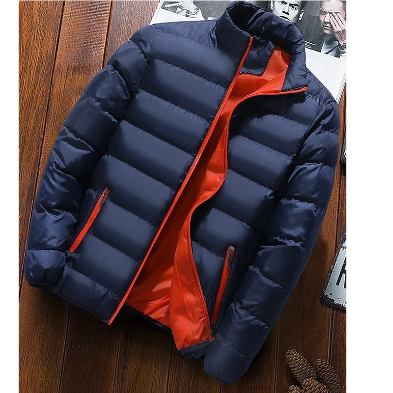 

Winter New Style Cotton Jacket Men's Jacket With Cotton To Keep Warm Youth Baseball Collar Trend Brand Short Cotton Jacket